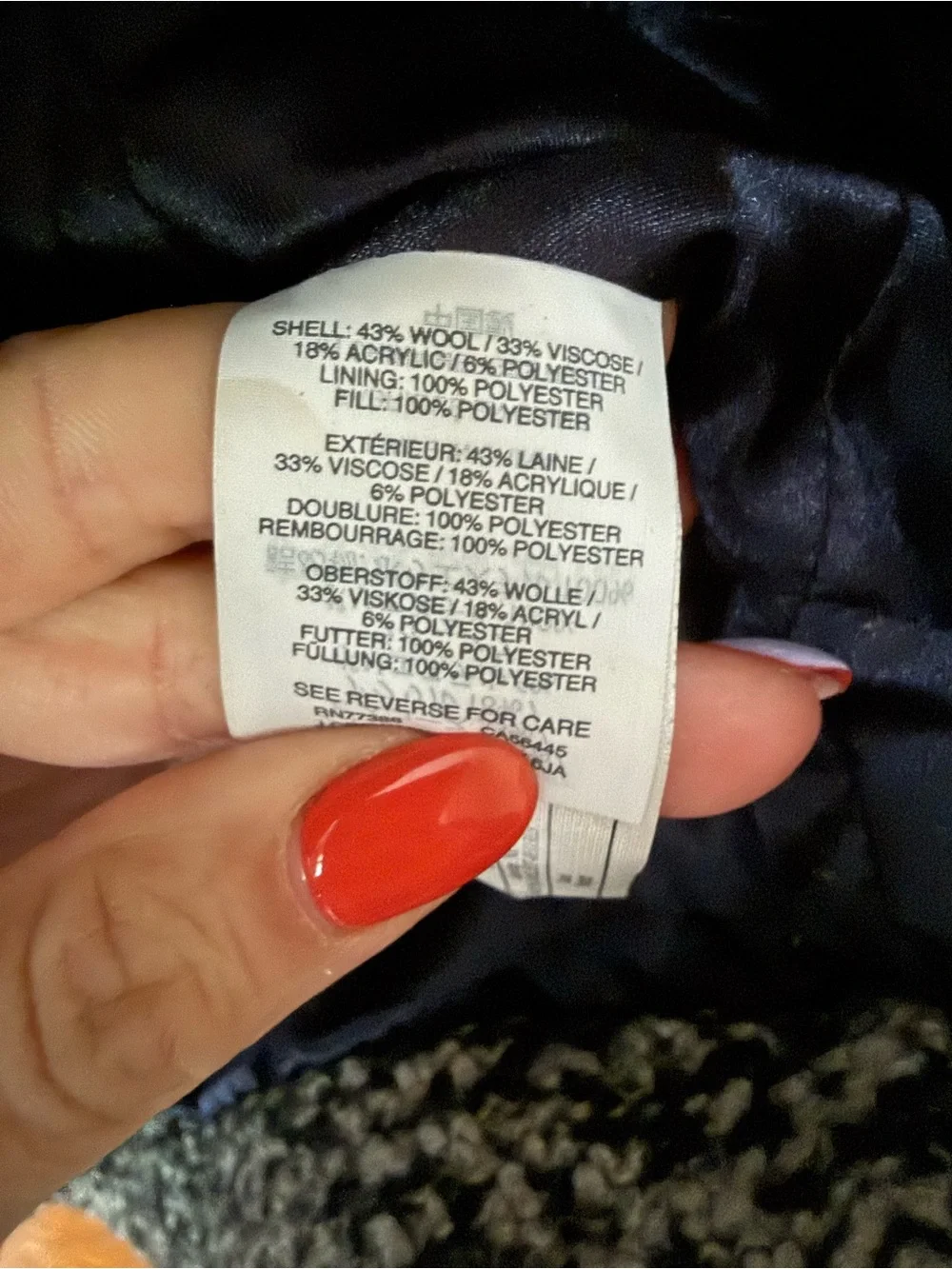 J Crew Lodge Coat - Size 0